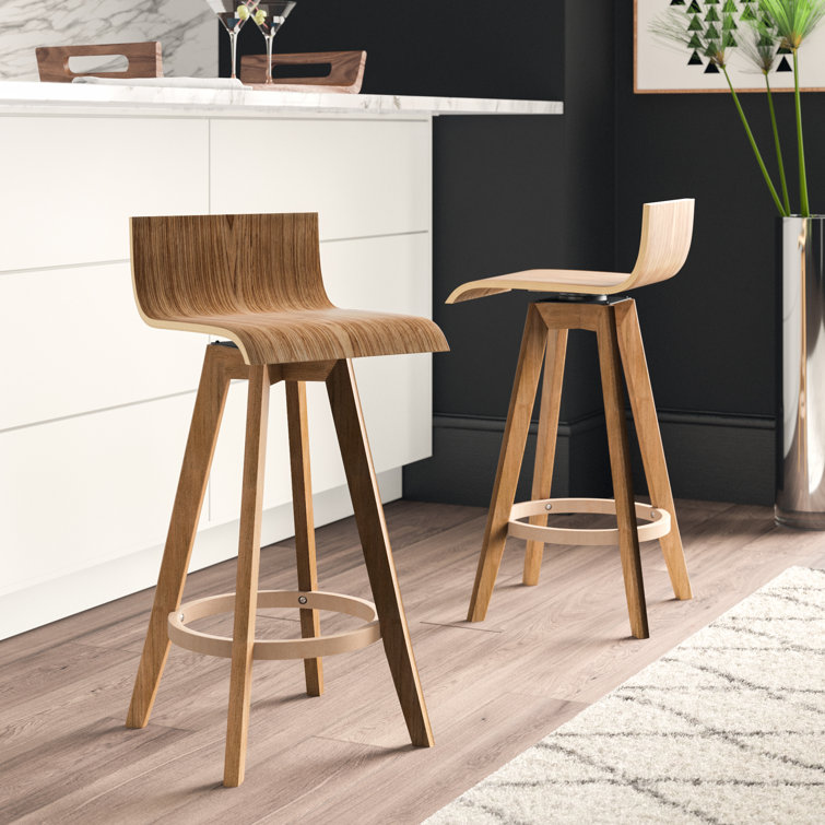 Mercury Row® Dery Swivel Bar & Counter Stool & Reviews Wayfair